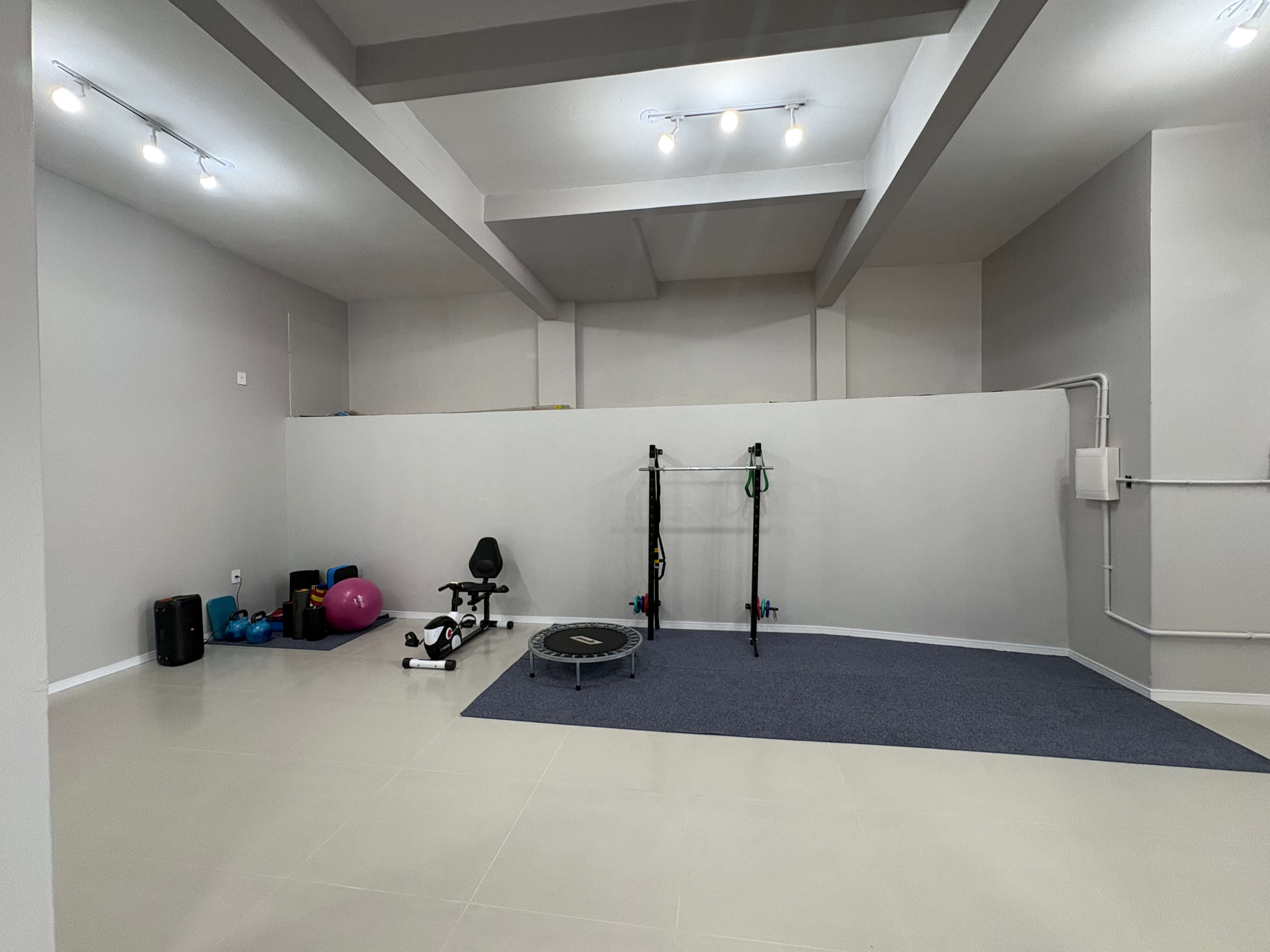 Interior da clínica WIN SPORTS — 2